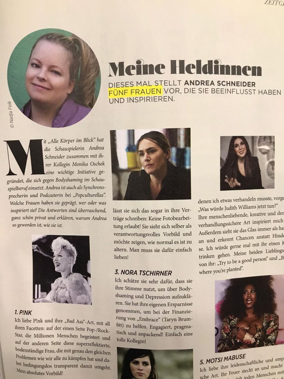 Andrea Schneider Curvy Magazine (Nov 2021)